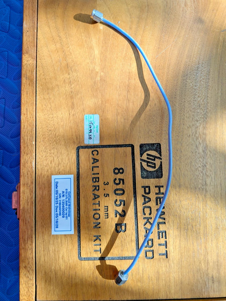 Huber & SUHNER Minibend Flex Cable! 50 GHz! Sma/3.5mm LIMIT 1 MAX! R-14" 35 Cm