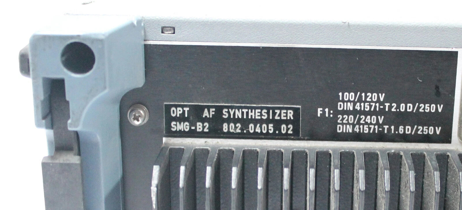 Rohde & Schwarz SMG 100 kHz 1000 MHz RF Signal Generator 801.0001.52 OPT SMG-B2