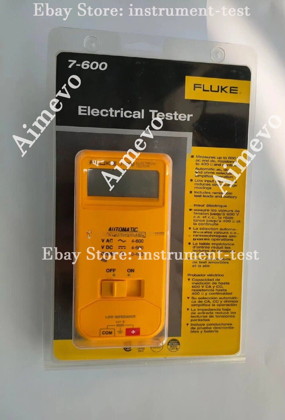 Fluke 7-600 Digital Multimeter - Excellent Condition