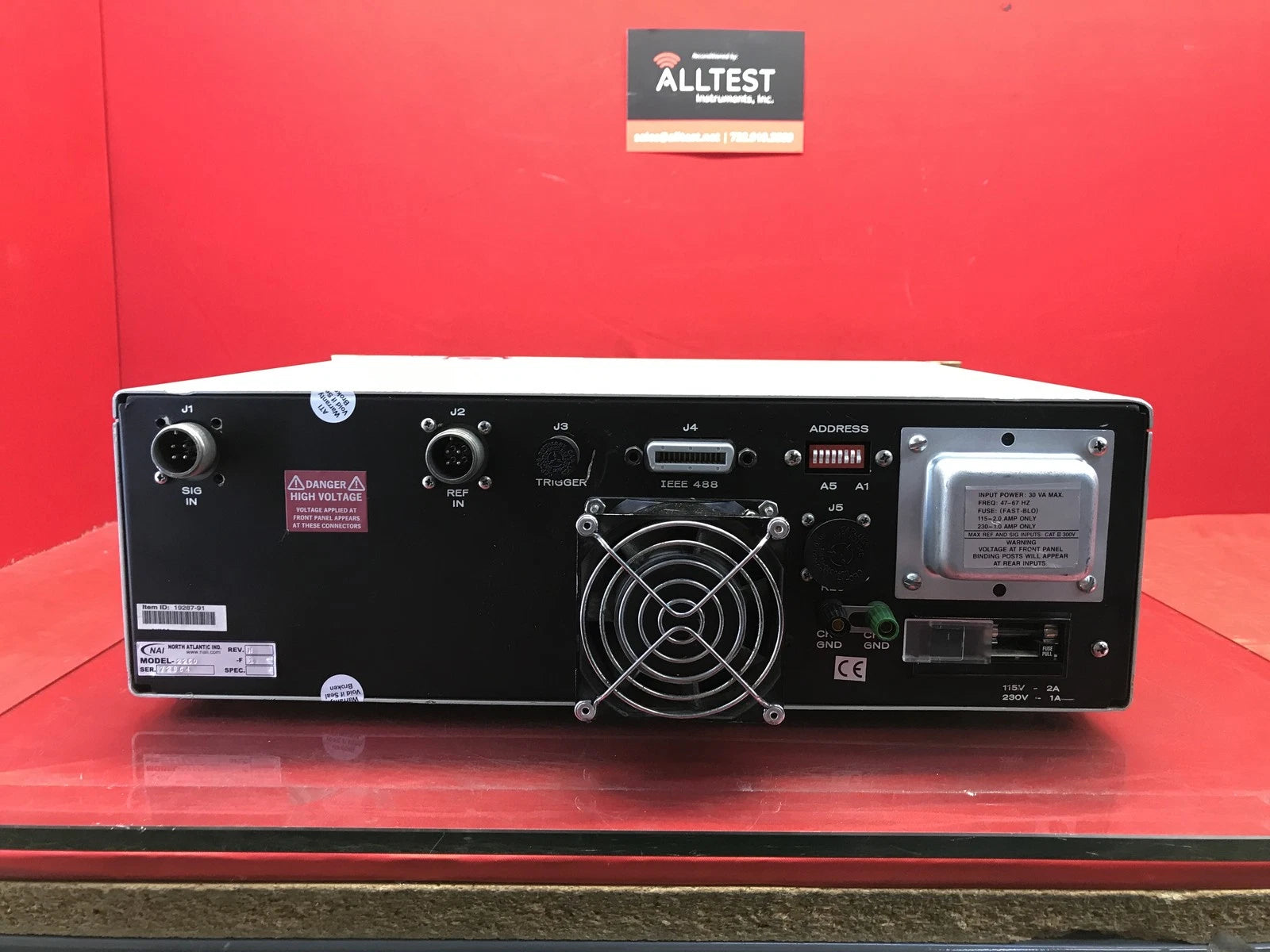 North Atlantic 2250 Phase Angle Voltmeter, SN 72864