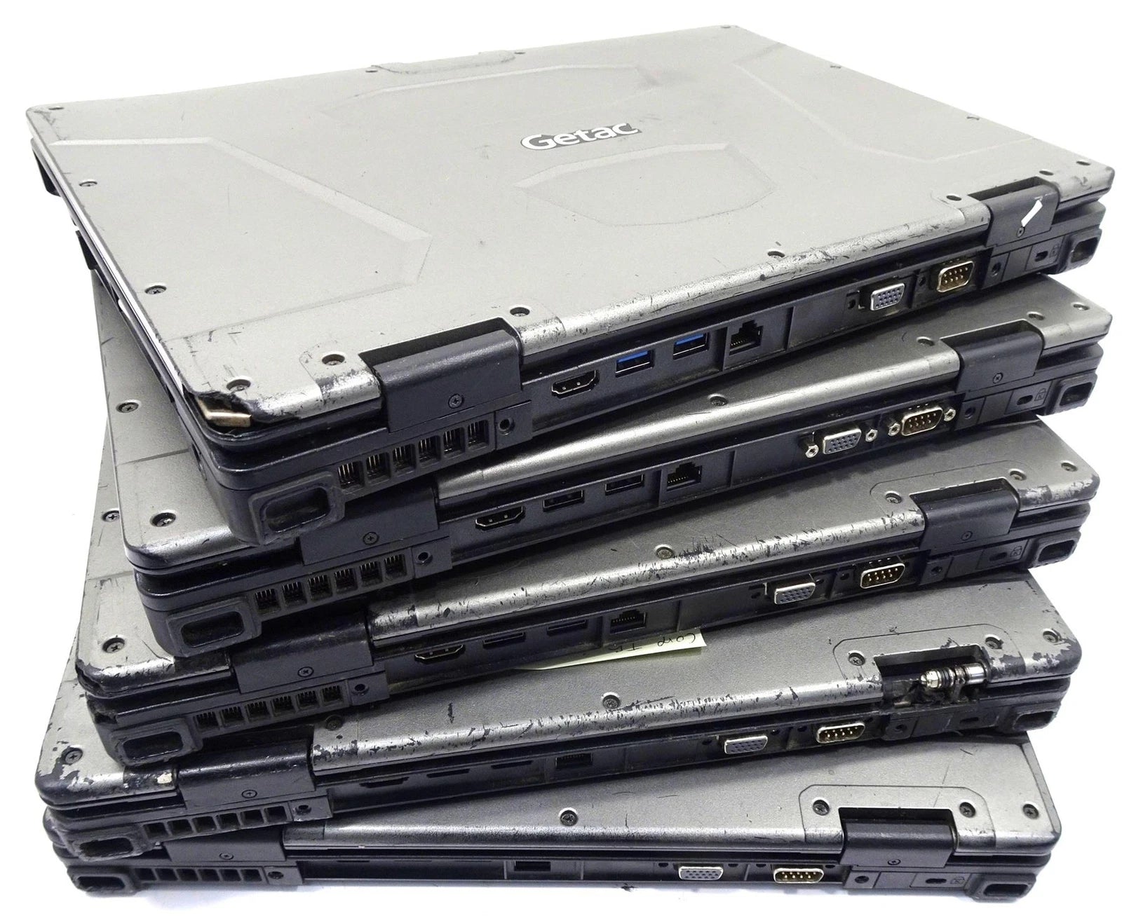 Lot 5 Getac S410 Core i5-6300U 2.40GHz No RAM No HD Laptops