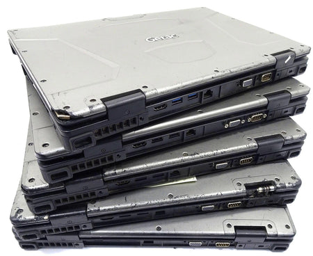 Lot 5 Getac S410 Core i5-6300U 2.40GHz No RAM No HD Laptops