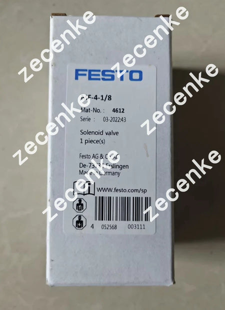 One New FESTO MF-4-1/8 4612 Solenoid Valve