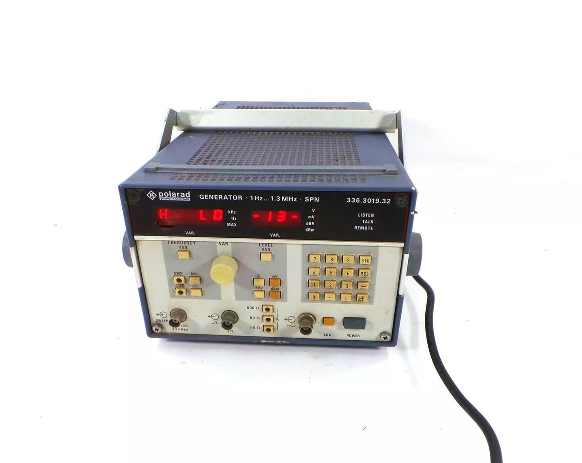 ROHDE SCHWARZ POLARAD Generator 1Hz to 1.3MHz
