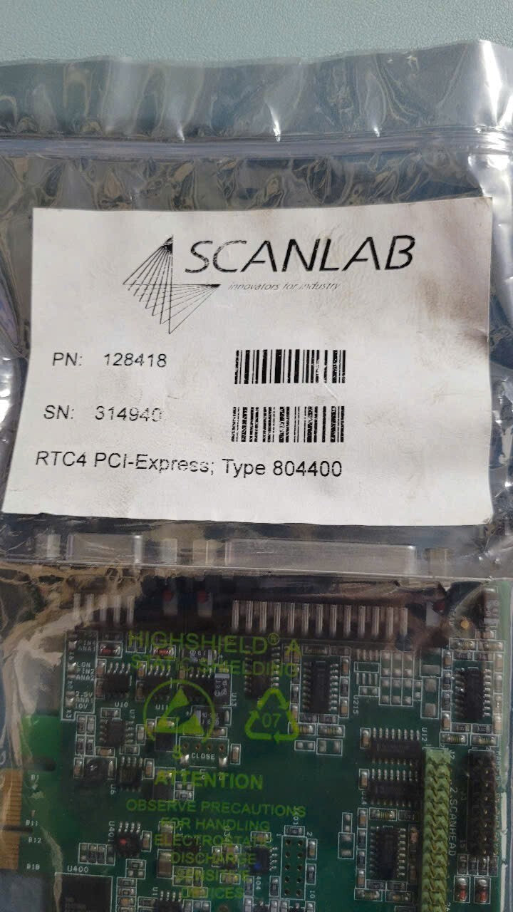 SCANLAB 2014 PCIe Interface Control Card