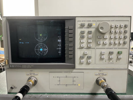 HP Agilent 8720C 50 MHz - 20 GHz Network Analyzer , Opt: 001, 010 _0597 - XG eqpt