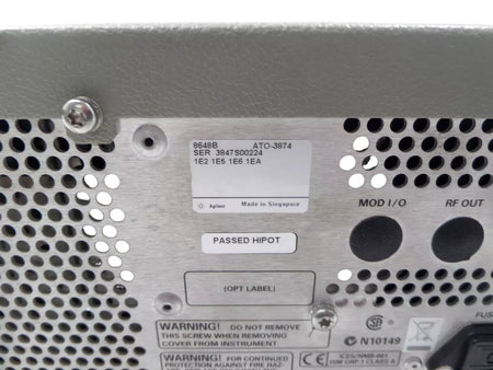 Agilent 8648B Signal Generator 9 KHZ - 2000 MHZ