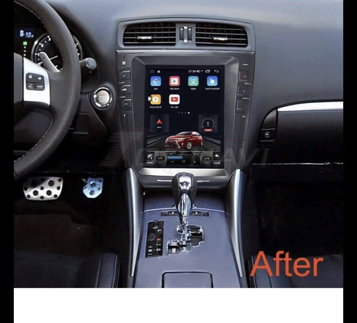 8+256GB for Lexus IS250 IS350 2006-2012 Android 14 Head Unit Car GPS Navi Stereo