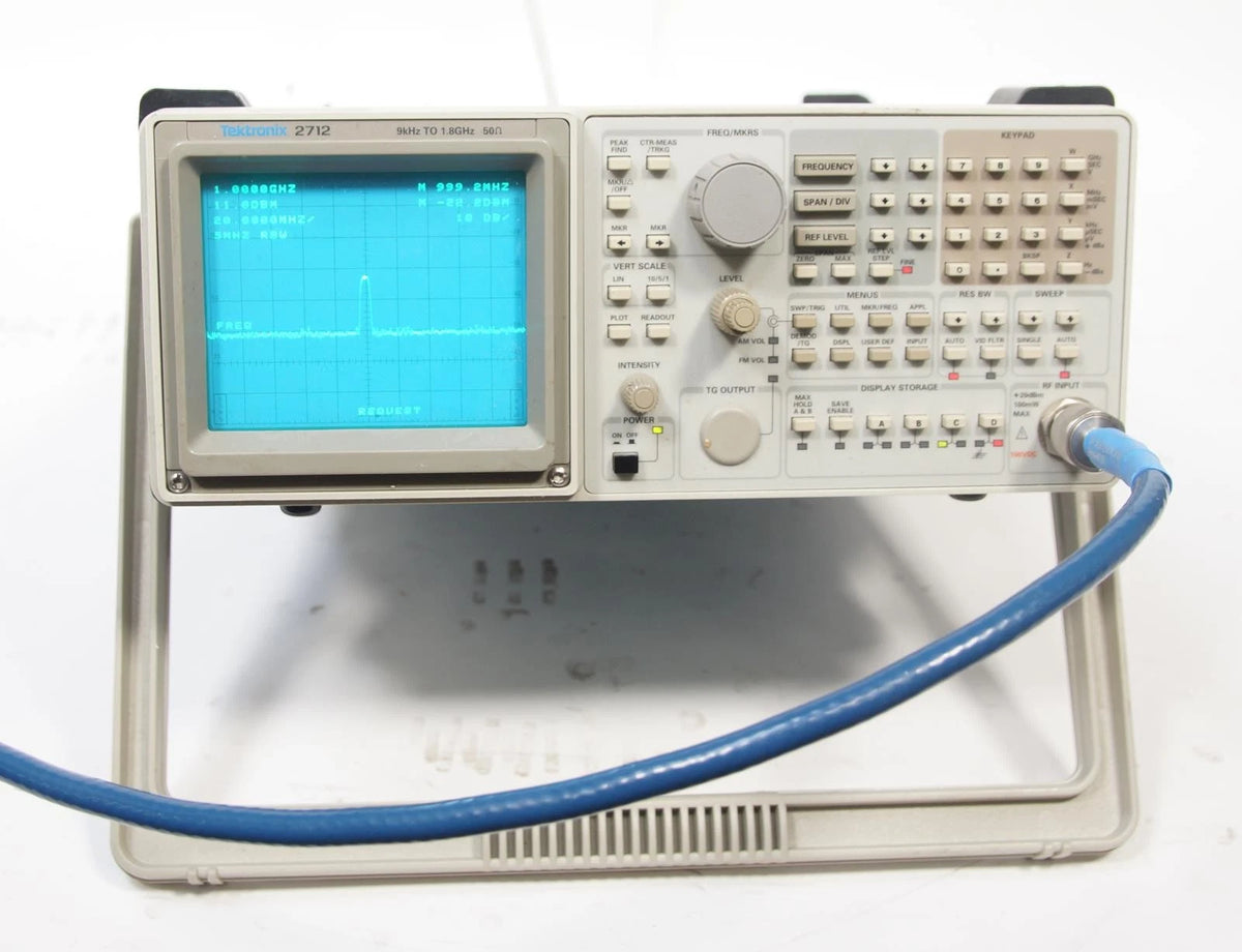 Tektronix 2712 Spectrum Analyzer 9KHz to 1.8GHz