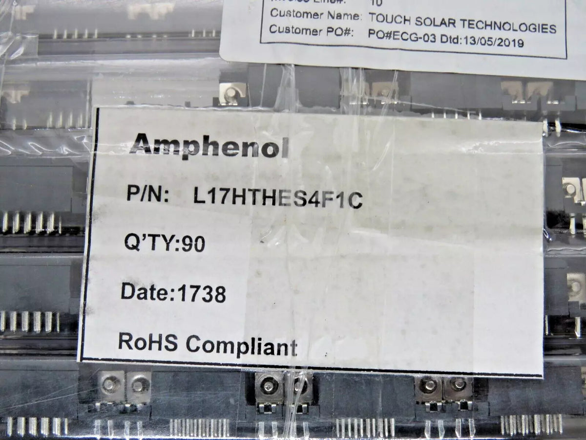 Amphenol L17HTHES4F1C DB15 VGA Connector Male PCB Mount - 90 PCS LOT