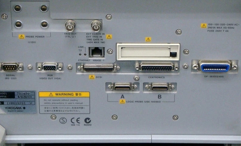 YOKOGAWA DL7200 DC-500MHz 4ch 2GS/s 4MW Digital Oscilloscope