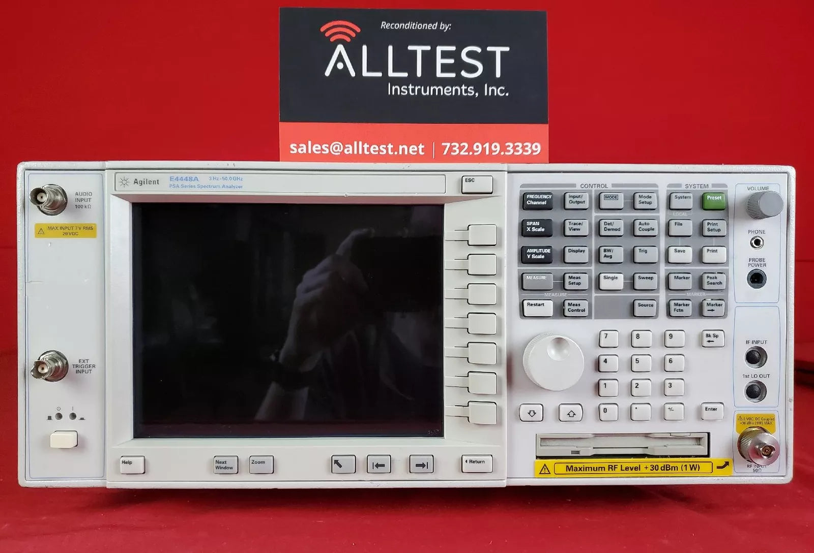 Agilent/Keysight E4448A PSA Spectrum Analyzer 50GHz with Loaded Options