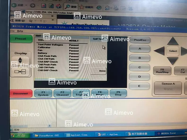 1PCS Agilent N8262A Modular Power Meter CALIBRATED