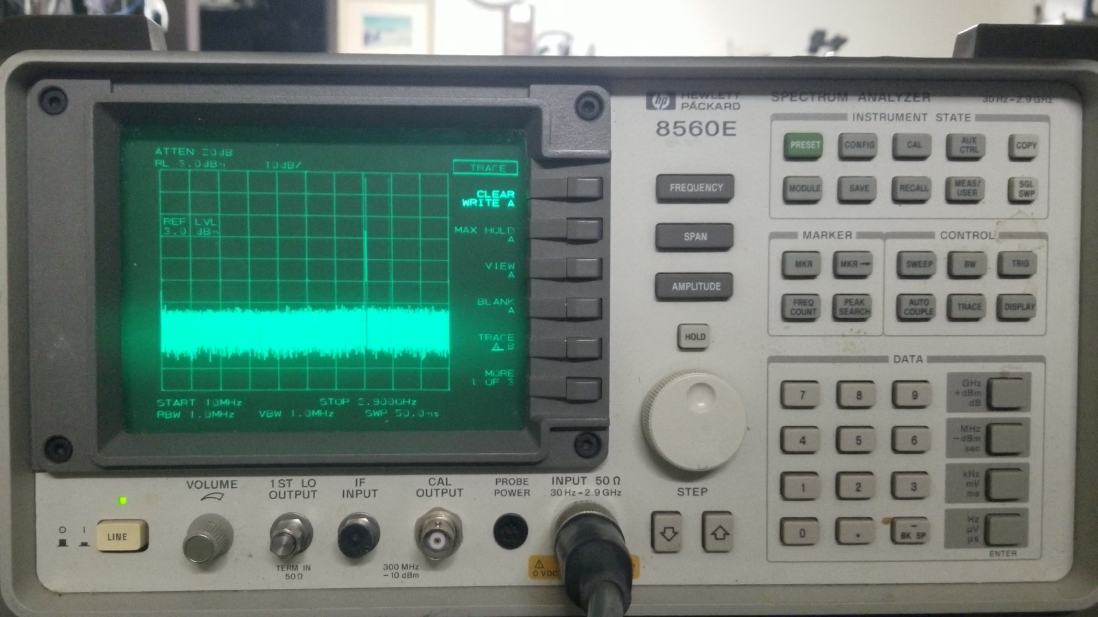 HP8560E Low Frequency Spectrum Analyzer