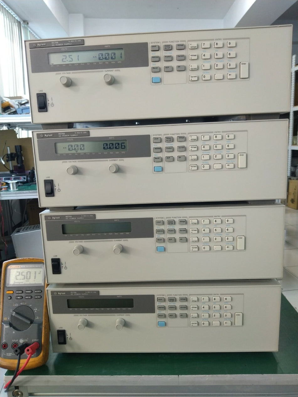 Agilent 6574A 0-60V/0- 35 A DC Power Supply