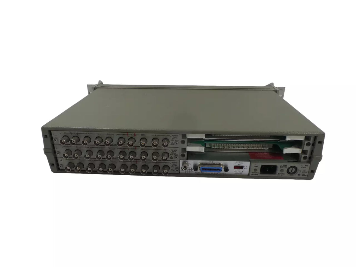 HP 3488A Switch/Control Unit with 2x 44470A Modules