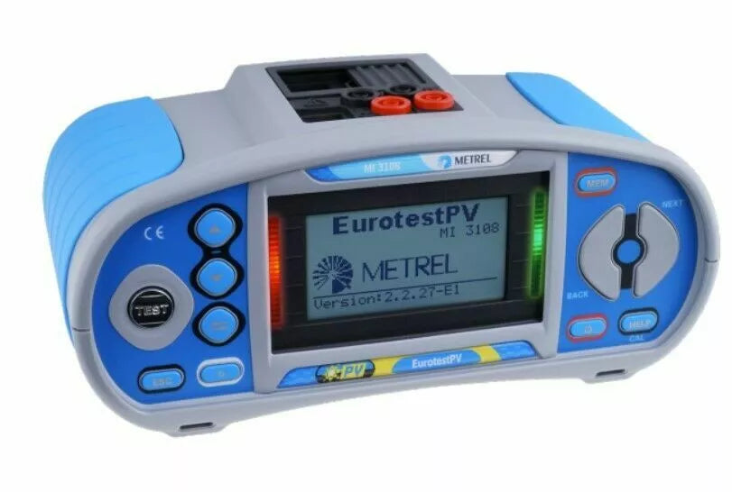 Metrel MI 3109 EurotestPV LITE Insulation Tester, RCD, TRMS, Photovoltaic PV ST