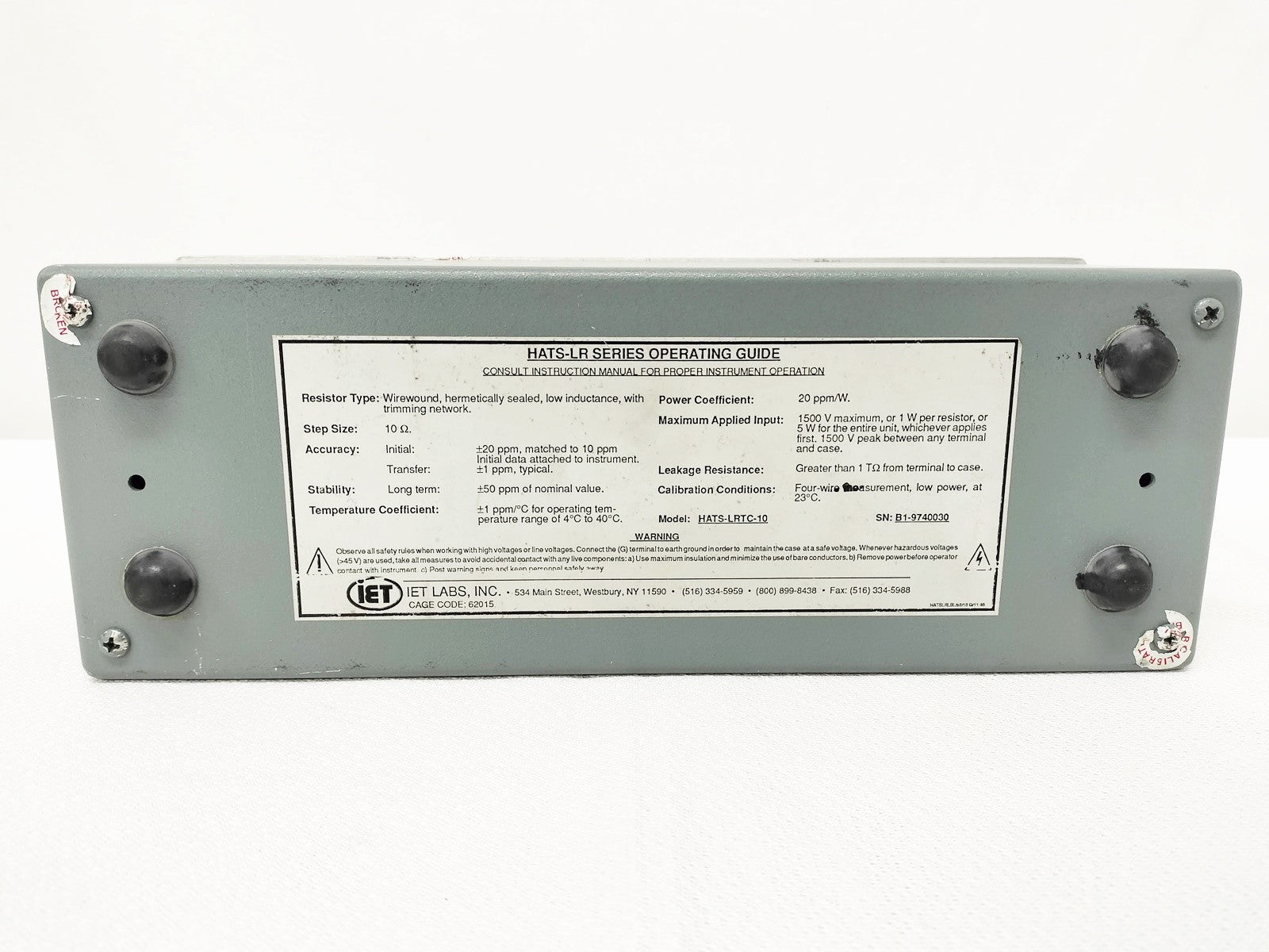 IET Resistance Converter