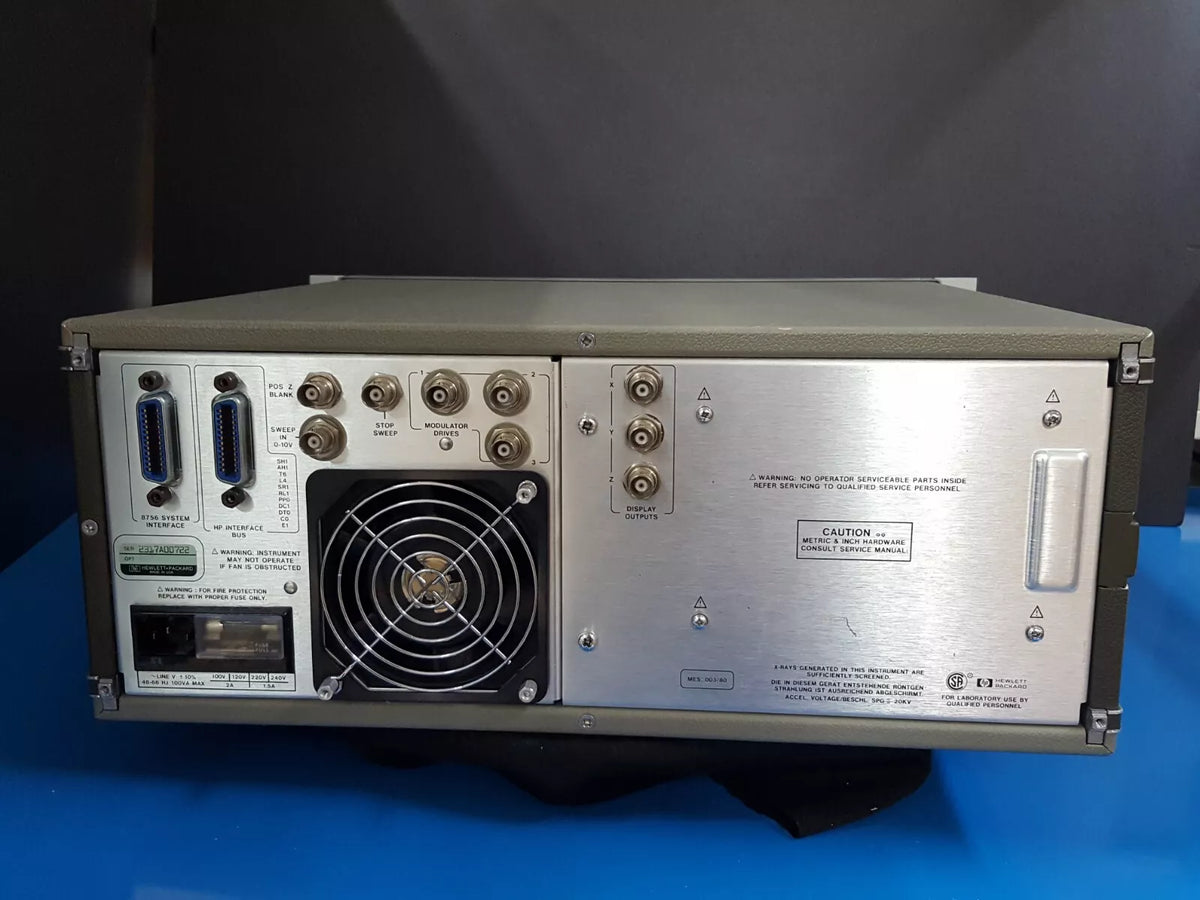 HP 8756A Scalar Network Analyzer Untested (0722)