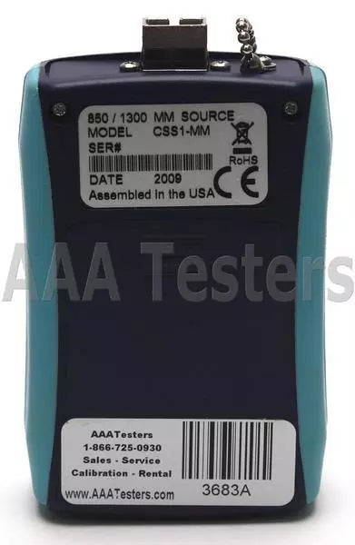 AFL Noyes CSS1-MM MM LED Fiber Optic Light Source CSS1 - XG eqpt