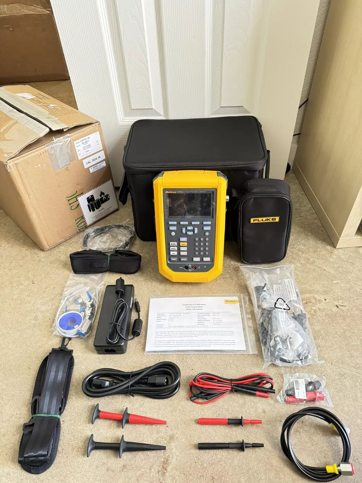 Fluke 729PRO 4M Automatic Pressure Calibrator MFG-2024/Calibrated2024-New Sealed