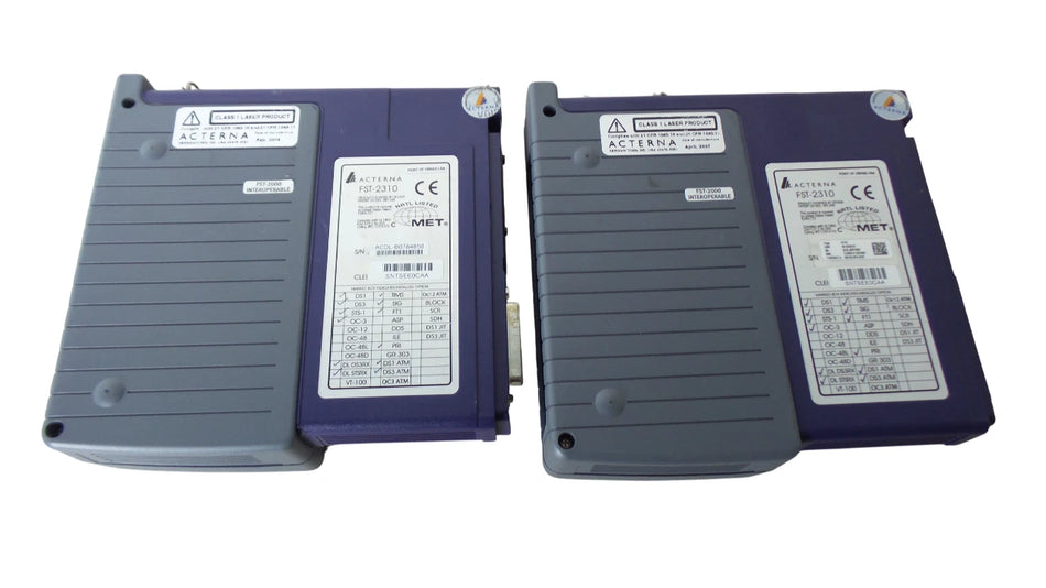 Lot of 2 Part of Acterna JDSU FST-2310 TestPad