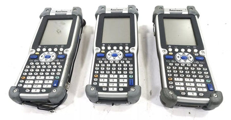 Lot of 3 Intermec CK61NI Handheld Computer Barcode Scanner Bundle