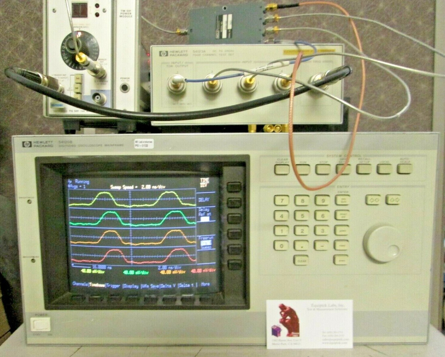 HP 54123T 34 GHz Digitizing Oscilloscope