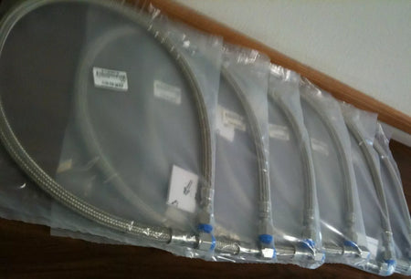 Swagelok SS-FL8RF8RF8-48, 1/2in Flexible SS Braided Hose 48in Length