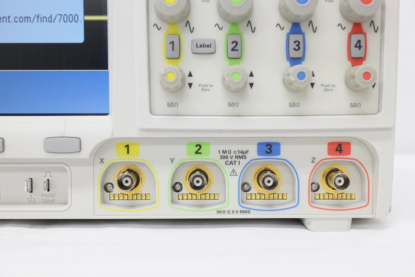 Keysight Agilent DSO7104B 1GHz 4GS/s Oscilloscope