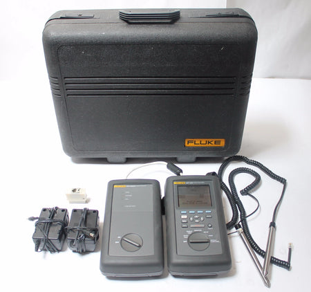 Fluke Networks DSP-2000 Cable Analyzer w/ Smart Remote CAT5 LAN Tester