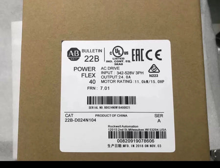 Allen-Bradley  22C-D022N103 Variable Frequency Drive