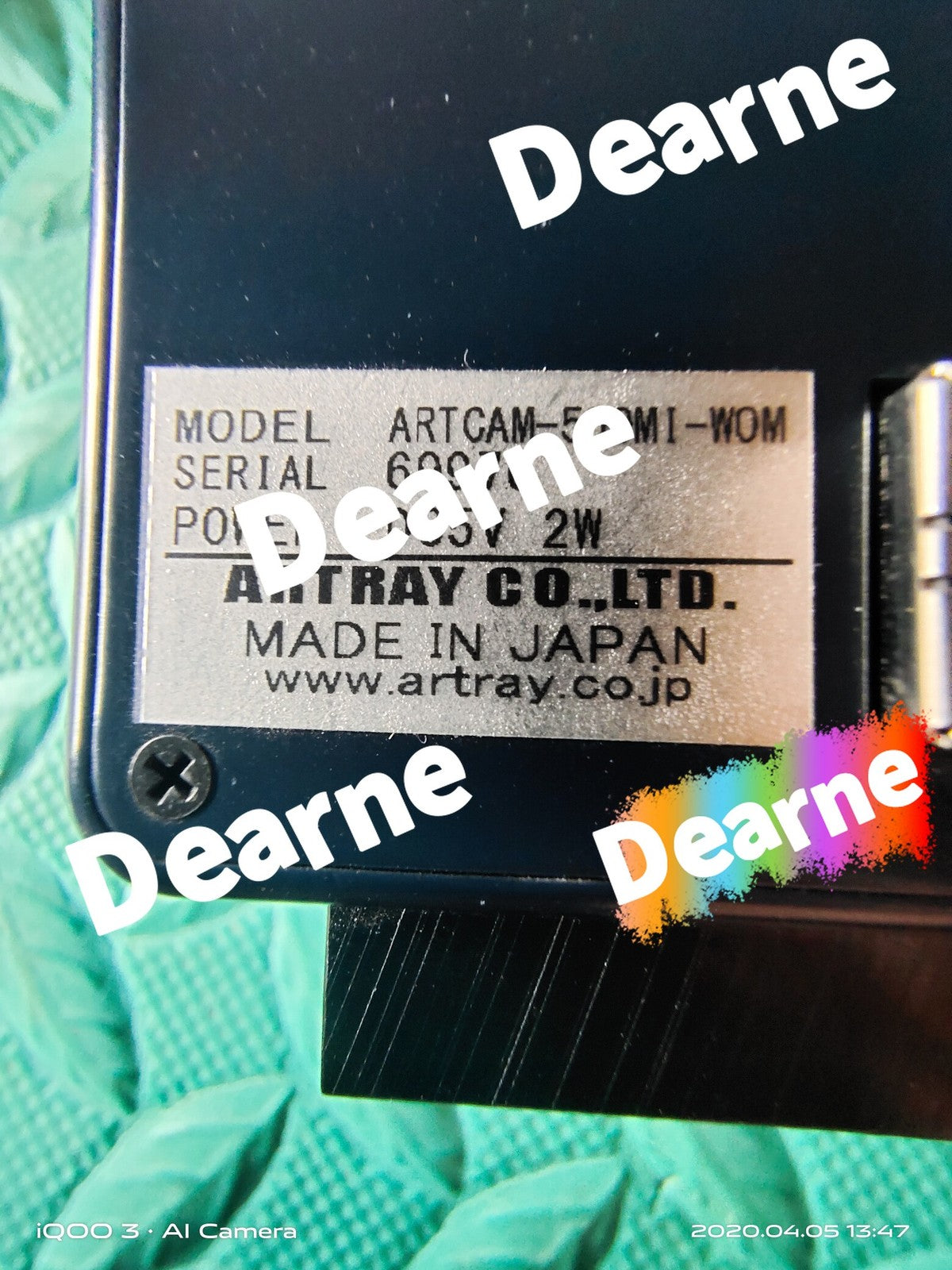 ARTCAM-500MI-W<wbr/>OM - Unbranded