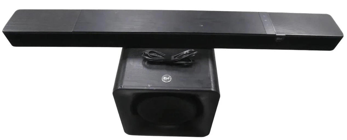 Klipsch flexus core 200 soundbar with Klipsch Sub100 10" powered subwoofer.