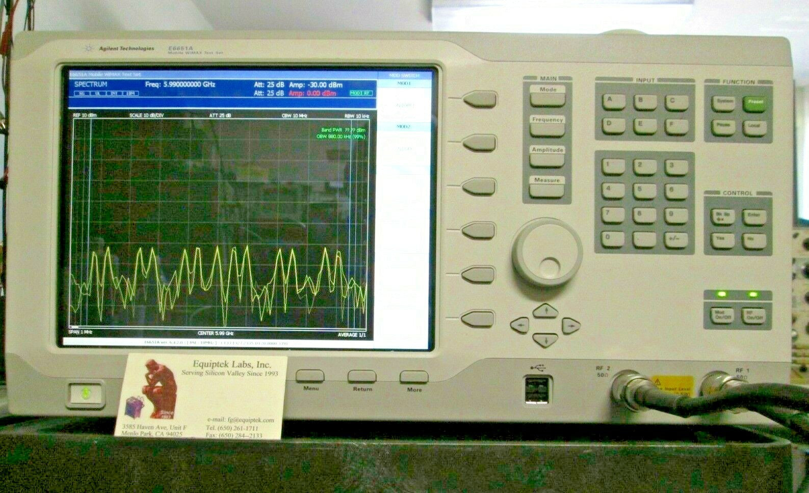 Mobile WiMAX Test Set