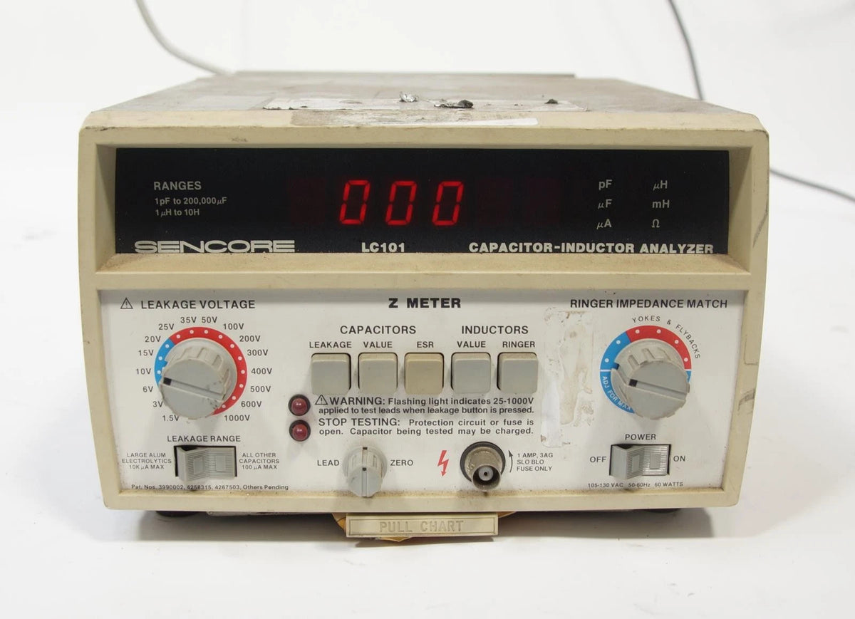 Sencore LC101 Capacitor & Inductor Analyzer