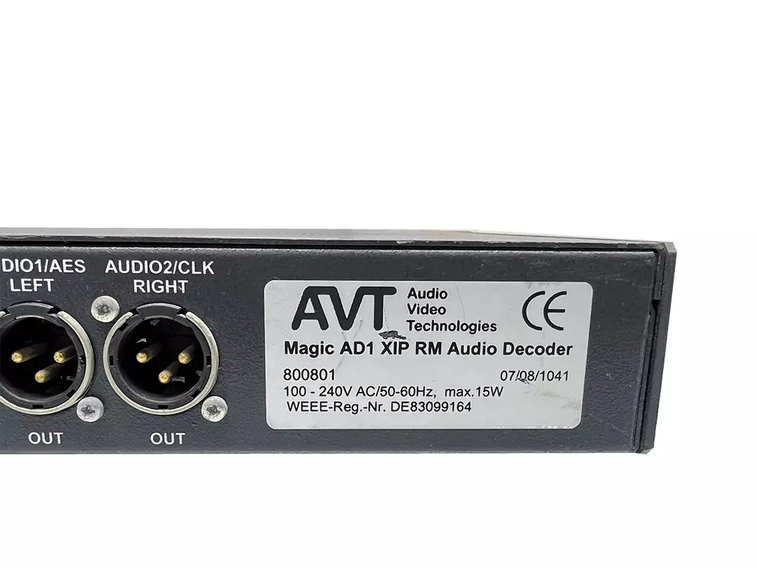 AVT MAGIC AD1 XIP RM Audio Decoder with High-Resolution Audio Support