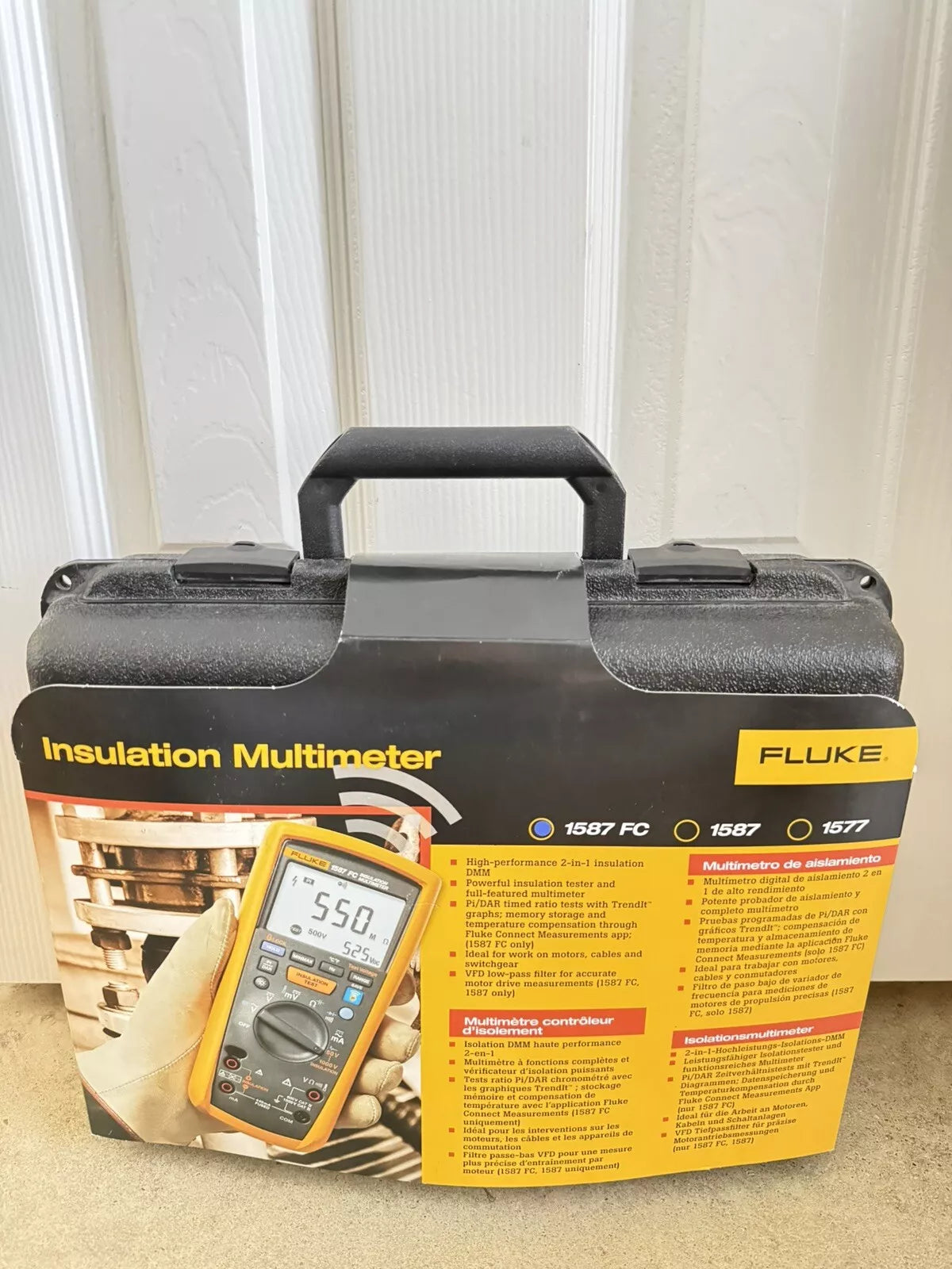 Fluke 1587 FC 2 in 1 Handheld Digital Insulation Multimeter - New