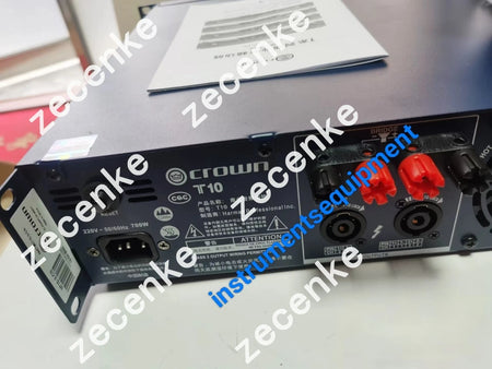 CROWN T10 Power Amplifier 1000W by FedEx or DHL