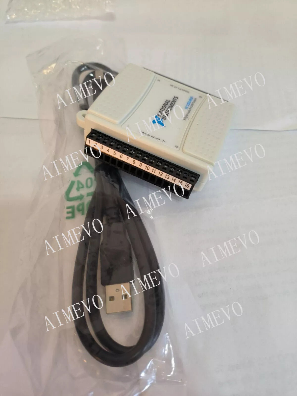 National Instruments USB-6525 Digital I/O / Relay Card, 8ch SSR 8ch NI USB6525 - XG eqpt