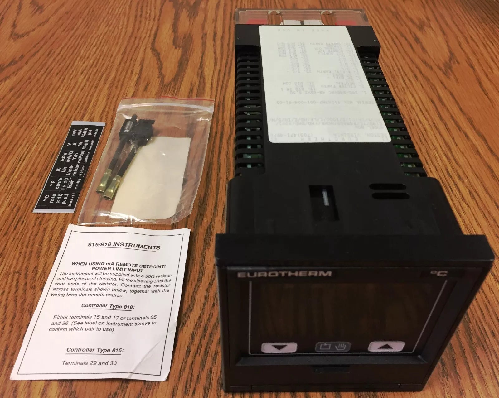 EUROTHERM 818S Temperature Programmable Controller