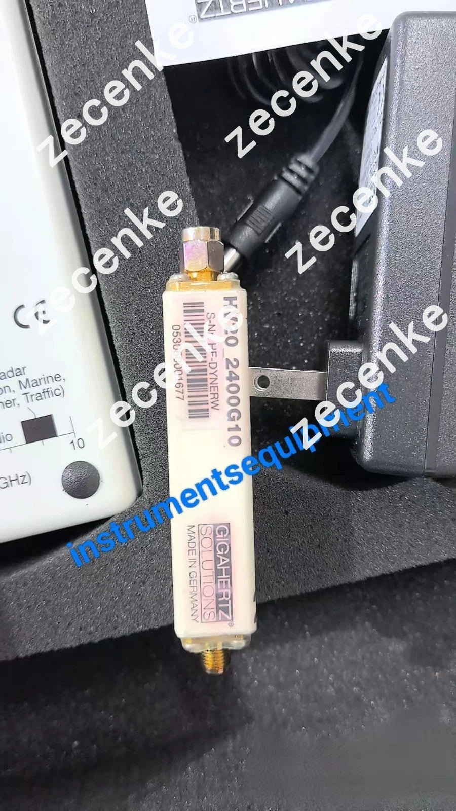 GIGAHERTZ HFW 59D High-frequency Analyzer 2.4 - 10GHz+HV20 2400G10 Sensor