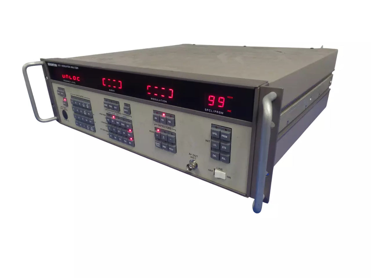 BOONTON 8201 Modulation Analyzer - High-Quality Instrument for Precise Signal Analysis