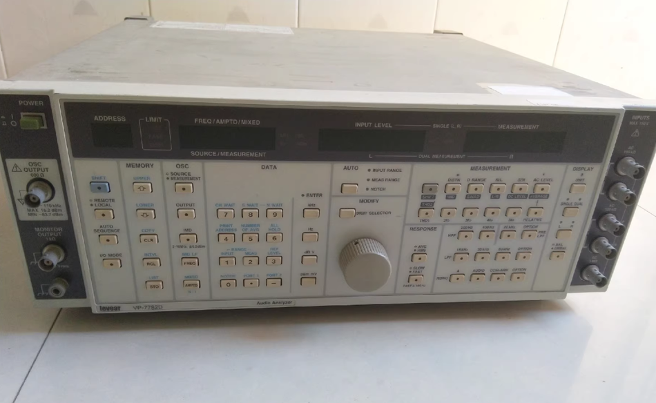 VP-7782D Audio Analyser
