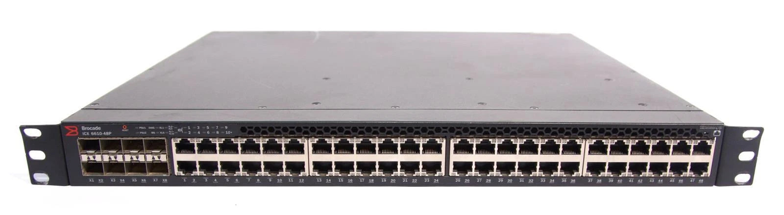 Brocade ICX 6610-48P 48-Port Gigabit Ethernet Switch