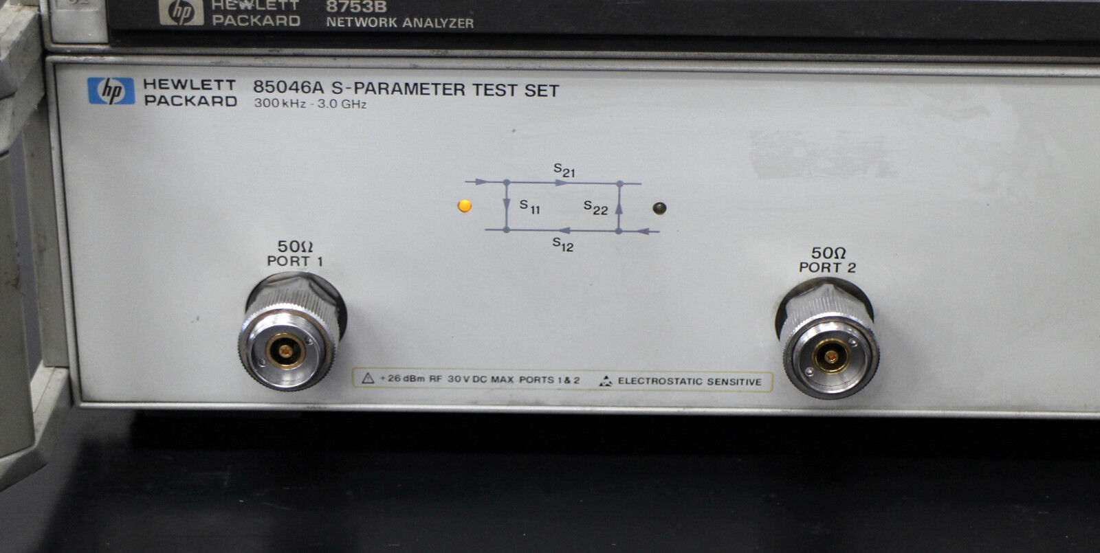 HP 8753B 85046A Network Analyzer