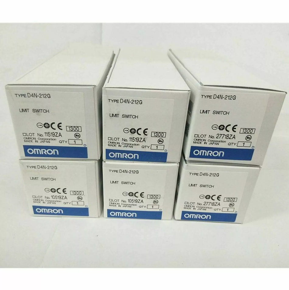 Omron D4N-212G Limit Switch for Industrial Use
