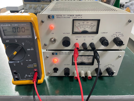 HP Agilent 6209B DC Power Supply 0-320V , 0-.1A _ 1721A04164_2403A06996 - XG eqpt