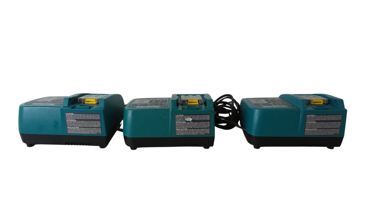 LOT OF 3 Makita DC18RA Rapid Fast Charger  Battery Charger - Free Shipping