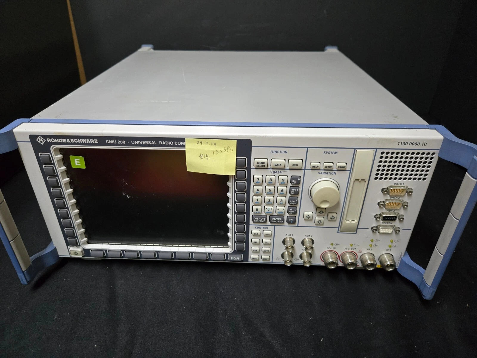R&S CMU200 Universal Radio Communications Tester, As-is (100593)